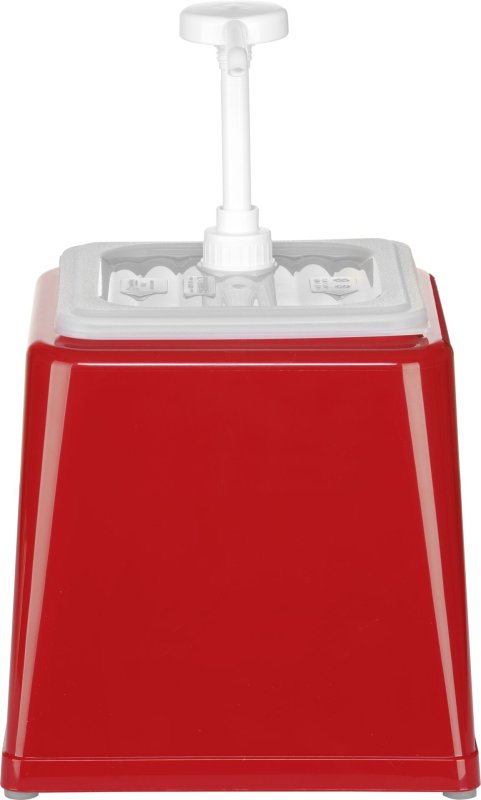Pump-Soßenspender 2,5L rot (1)