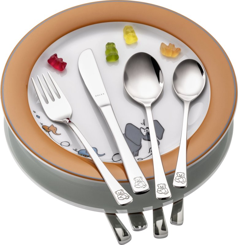 Kinderbesteck "Bär" Dessertlöffel (3)