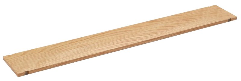 Buffet-Präsentation "OAK" Holzplatte 12x80x1,5cm Eiche (1)