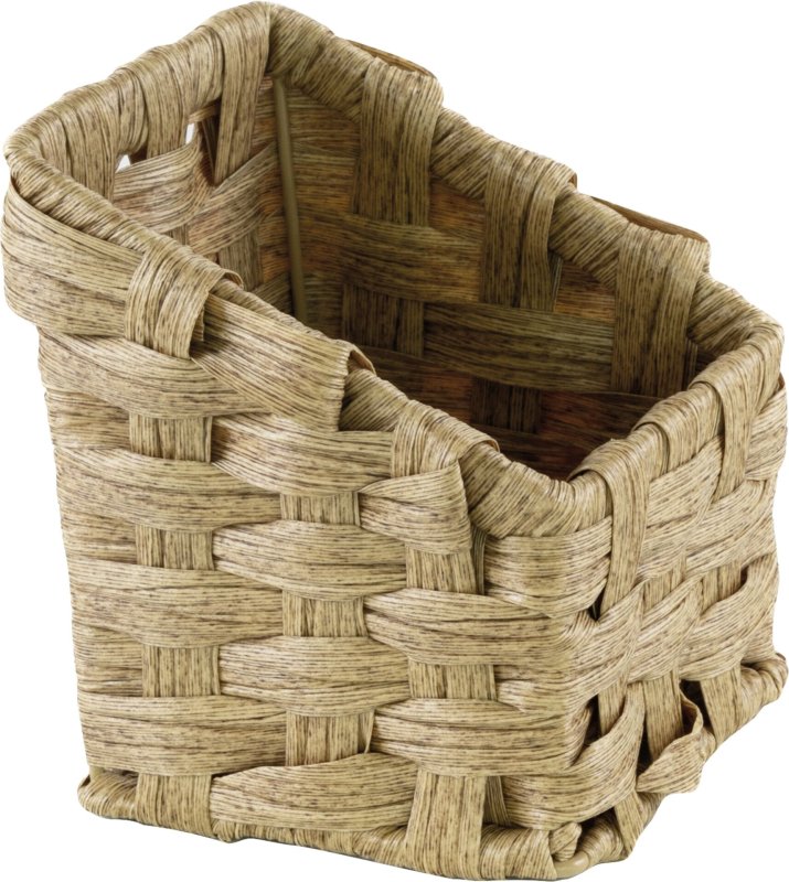 Besteckkorb schräg, beige, Polyrattan (1)