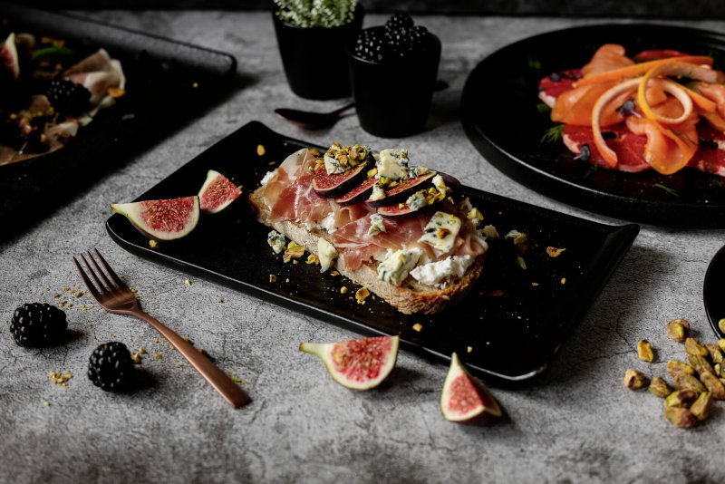 Porzellanserie "Schieferlook" Petit Schale Ø6,5cm 100ml (8)