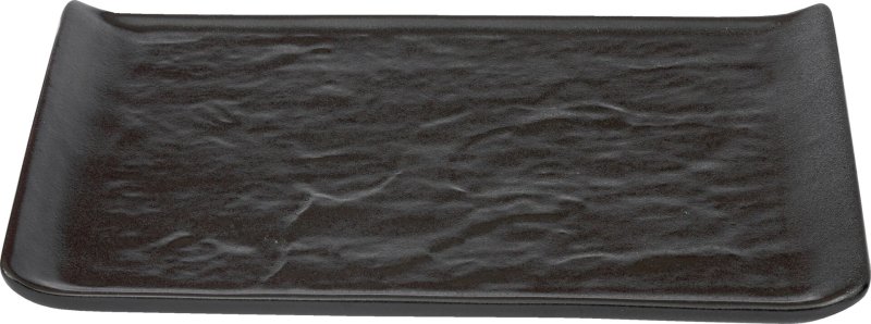 Porzellanserie "Schieferlook" Platte 26,2x15cm (1)