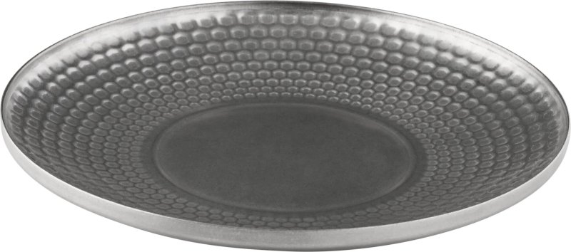 Edelstahlserie "Yoko" Teller flach, hammerschlag Ø 20cm (2)