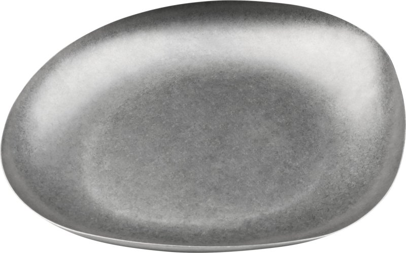 Edelstahlserie "Yoko" Teller flach 21,5x19cm (1)