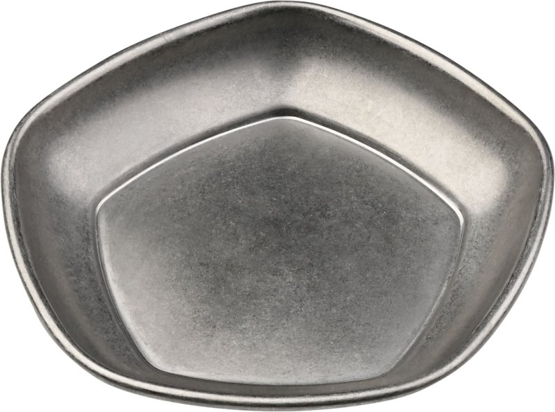 "Yoko" Schale petit fünfeckig, grau (1)