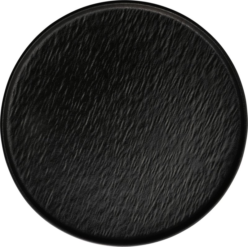 Porzellanserie "Lavanit" schwarz Teller flach (1)