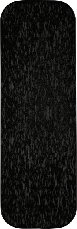 Porzellanserie "Lavanit" schwarz Platte rechteckig 25,1x8,5x1,1cm (1)