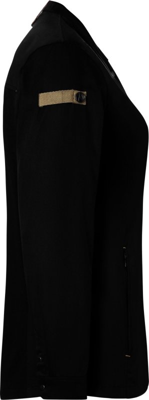 Kochjacke Damen "Green-Generation", schwarz Größe 42 (4)