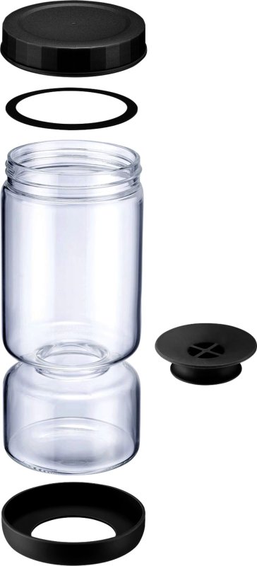 Abtropfglas 1300 ml (2)