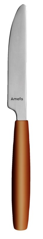 Besteckserie "Colour" orange Dessertmesser (1)