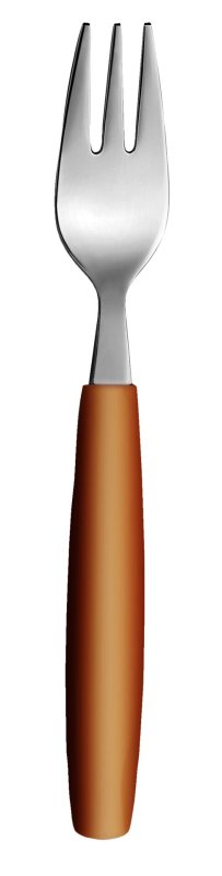 Besteckserie "Colour" orange Kuchengabel (1)