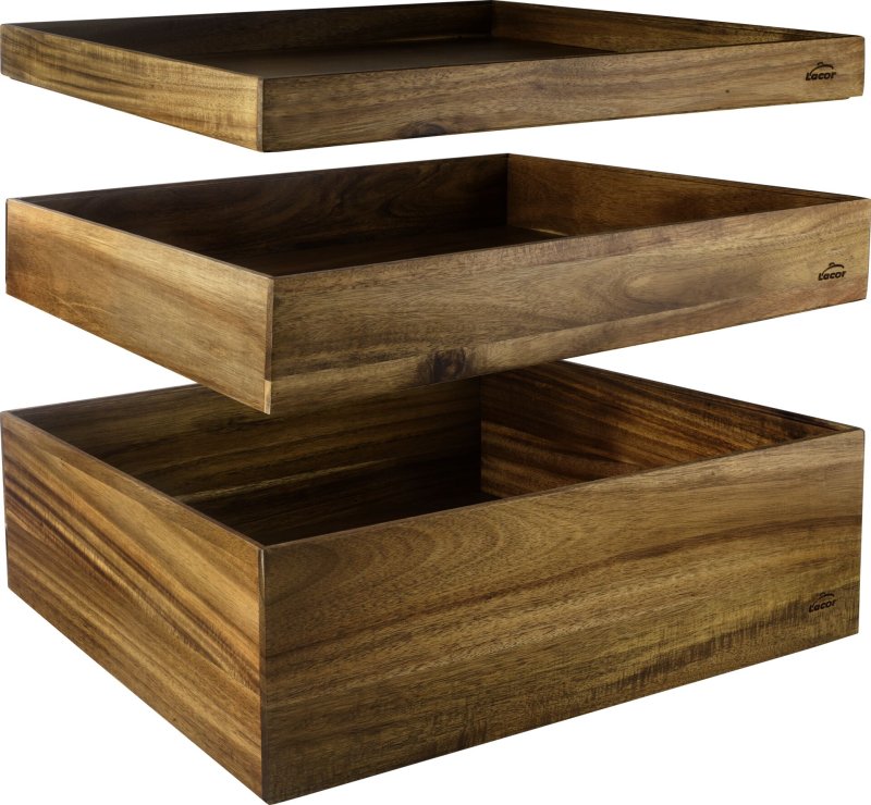 Buffetsystem "Nord"  Holzkasten 1/1 GN 4,5cm hoch (2)