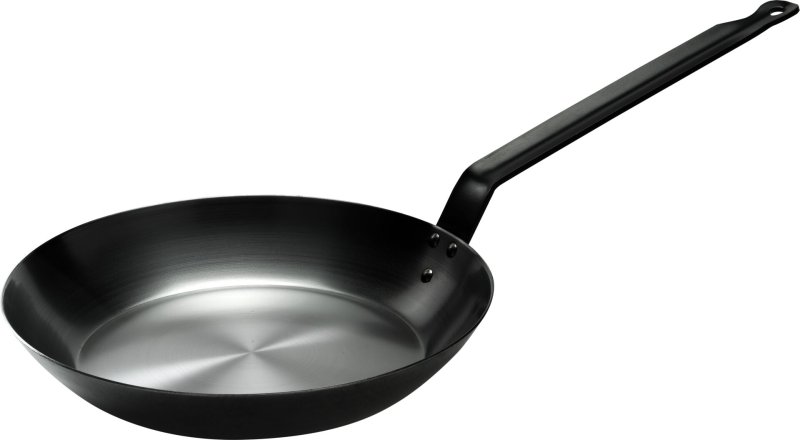 Eisenpfanne, schwer, flach Ø 20cm (1)