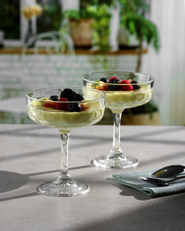 Glasserie "Estrella" Martiniglas 220ml (8)