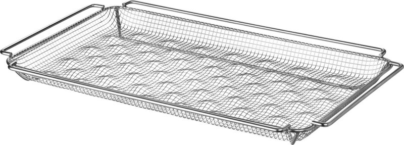 Ofenkorb gewellt Edelstahl GN 1/1 (1)
