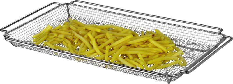 Ofenkorb gewellt Edelstahl GN 1/1 (2)