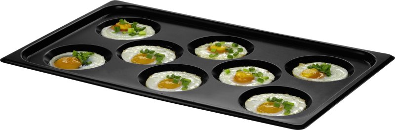 Konvektomatenblech 8 Mulden Edelstahl GN 1/1 (2)