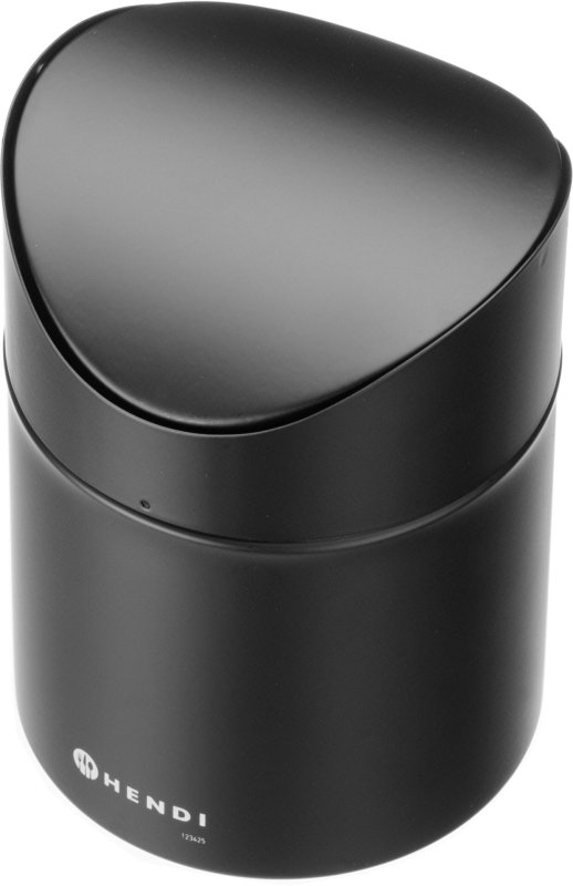 Tischabfallbehälter schwarz (2)